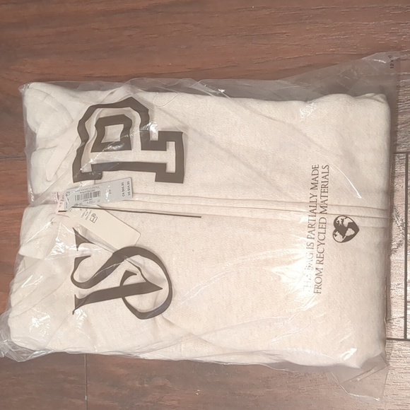 New Victoria secretCotton Fleece Full-Zip Hoodie - Picture 3 of 4